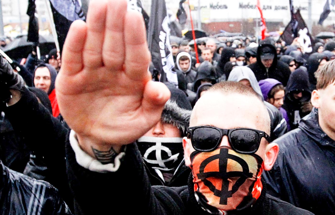 Marsz skrajnych nacjonalistów, Moskwa, 4 listopada 2013 r.