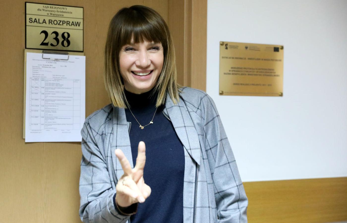 Grażyna Wolszczak wygrała sprawę sądową w sprawie smogu.