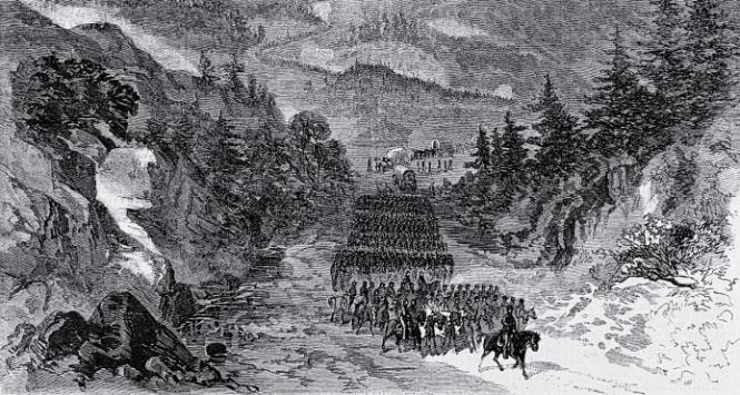 Inwestycje infrastrukturalne: Cumberland Pike, jedna z pierwszych dróg na Zachód (1818 r.).