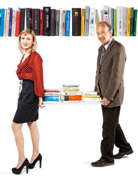 Justyna Sobolewska, dziennikarka i krytyk literacki POLITYKI; Daniel Passent, felietonista POLITYKI, dziennikarz, pisarz.