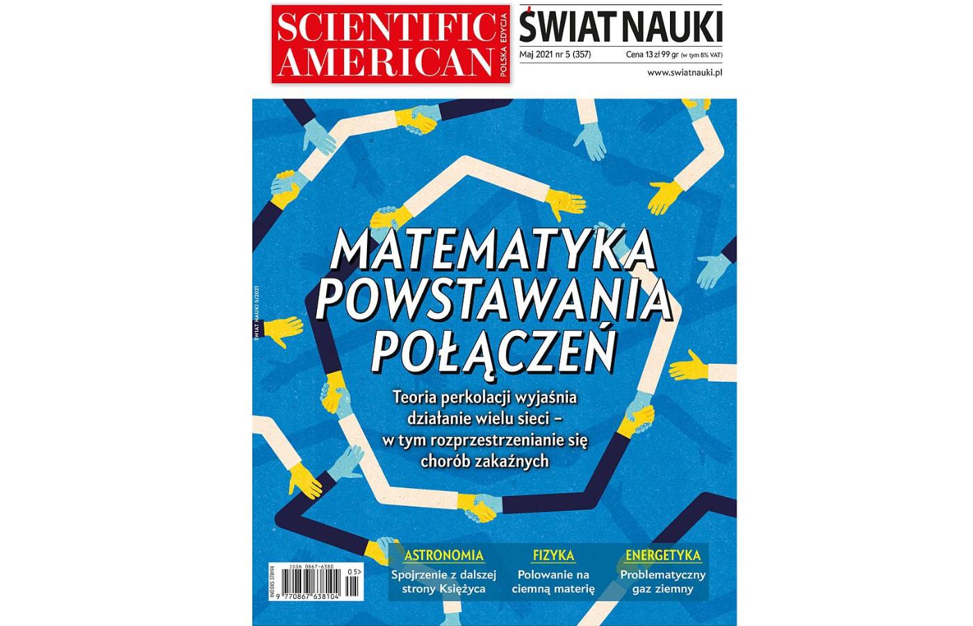 Już od maja wydawcą miesięcznika „Świat Nauki” będzie POLITYKA.