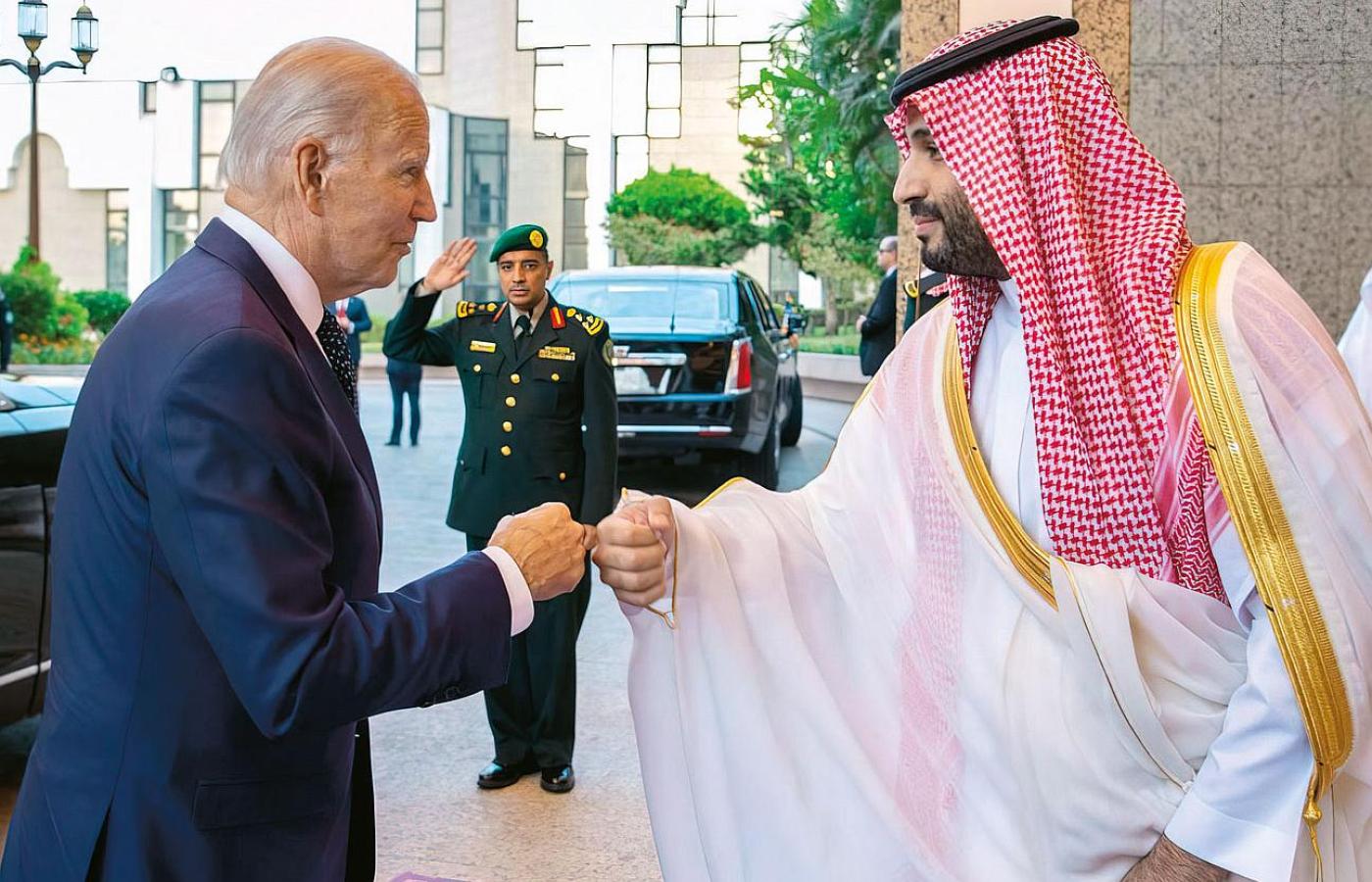 Joe Biden i Mohamed bin Salman.