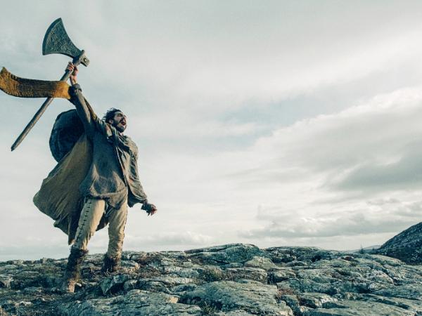 Kadr z filmu „Zielony rycerz. Green Knight”