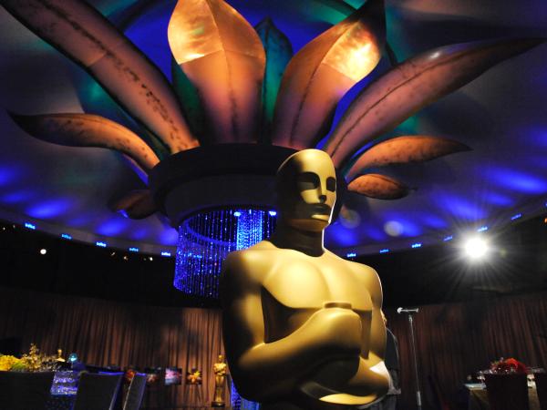 Przedmiot pożądania filmowców (tu na bankiecie na swoją cześć)