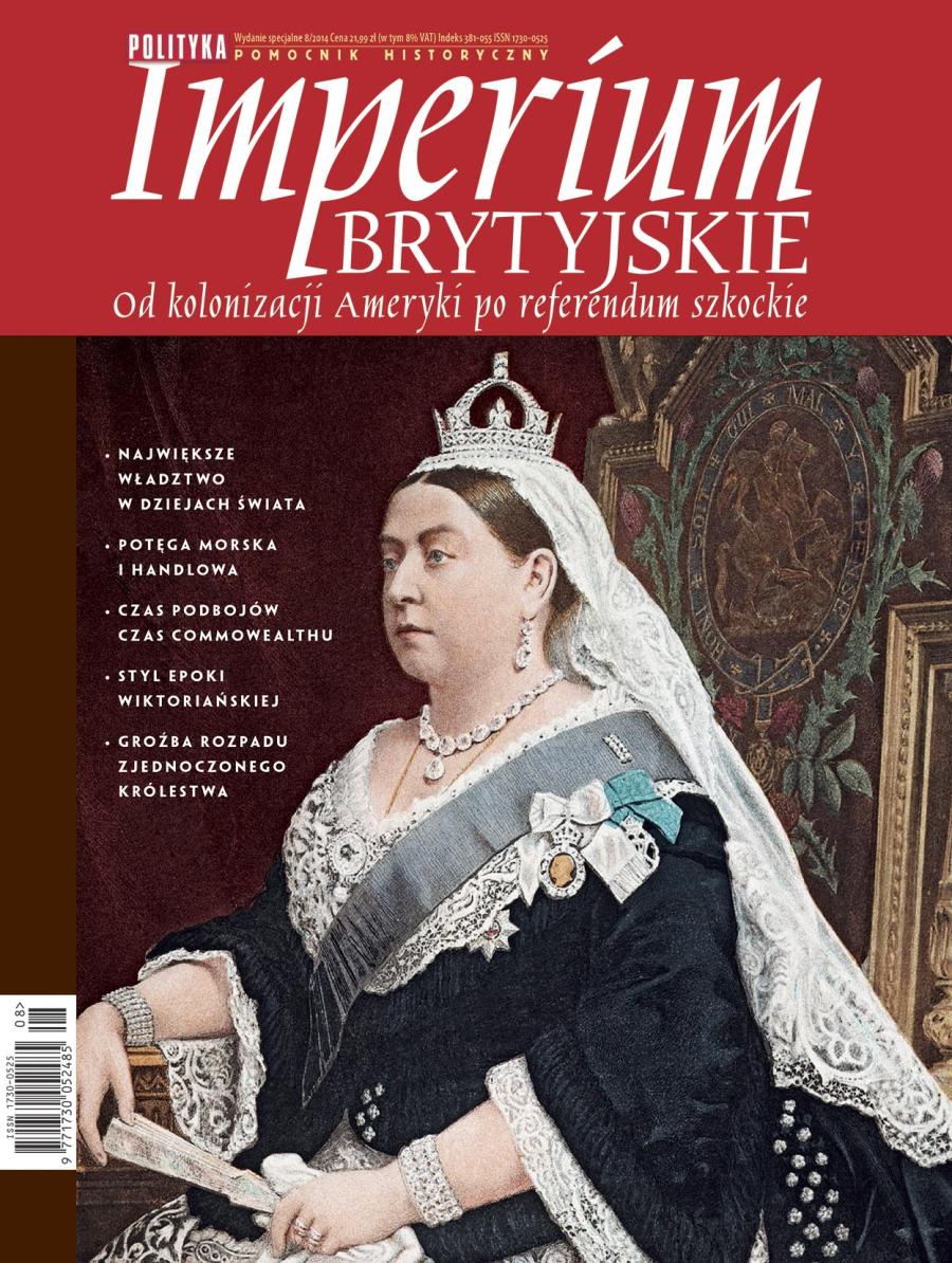 Okładka - Pomocnik Historyczny. Imperium brytyjskie.