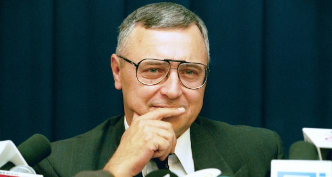 Stan Tymiński. Zdjęcie z 1995 r.