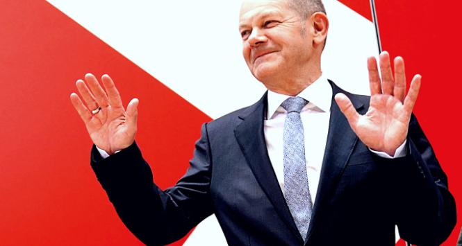 Olaf Scholz, kandydat SPD na kanclerza Niemiec