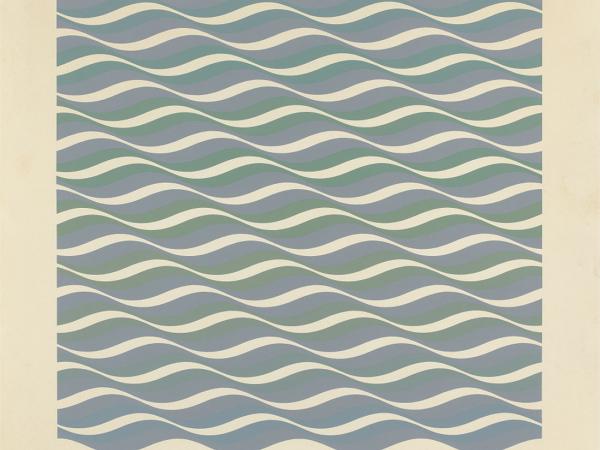 Bridget Riley, Dla Milana Dobeša, 1972 r.