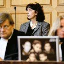 Geneviève Lhermitte, która w 2007 r. zabiła pięcioro własnych dzieci, po 15 latach więzienia, została – na własną prośbę – poddana eutanazji. Fotografia zrobiona w 2008 r.
