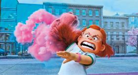 Kadry z animacji „To nie wypanda” (oryginalny tytuł „Turning Red”).