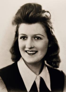 Janina Różecka, w powstaniu sanitariuszka na Żoliborzu