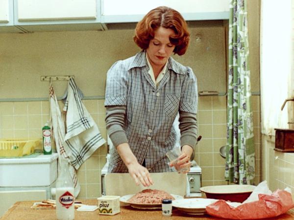 Kadr z filmu „Jeanne Dielman, Bulwar Handlowy, 1080 Bruksela”