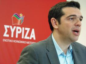 Grecki premier Aleksij Tsipras.