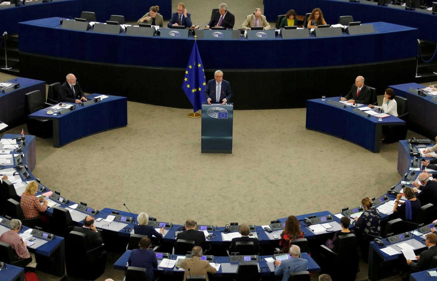 Przemówienie, choć wygłoszone jak zawsze przed Parlamentem Europejskim, Juncker w pierwszej kolejności kierował zapewne do Donalda Trumpa.