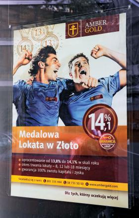 Plakat „Medalowe lokaty”. Okazały się jeszcze większą klapą niż medalowy urobek naszych olimpijczyków w Londynie.