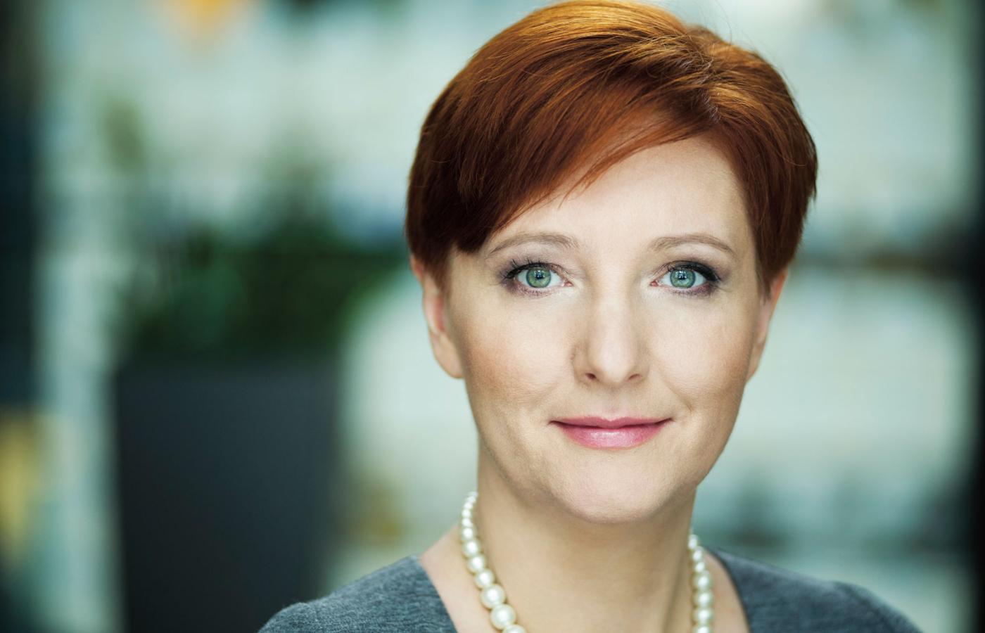 Magdalena Rogalska, członek zarządu Deutsche Bank Polska, odpowiedzialna za bankowość transakcyjną dla korporacji i instytucji finansowych.