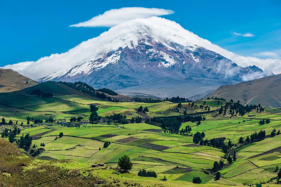 Wulkan Chimborazo w Ekwadorze był przez dwa wieki uważany za najwyższą górę Ziemi.
