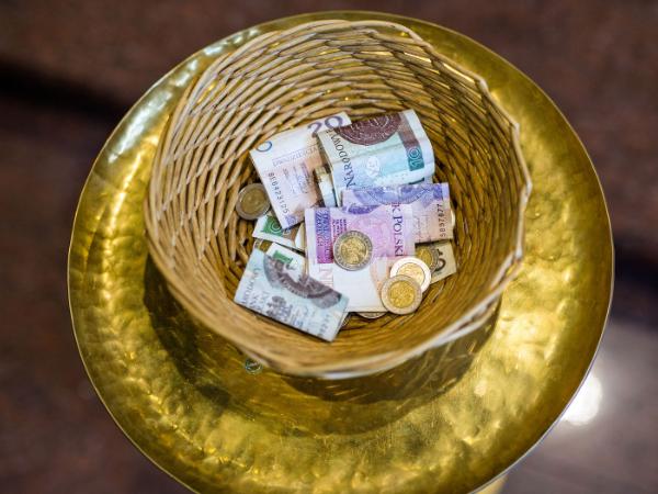 Kościół taca ofiary