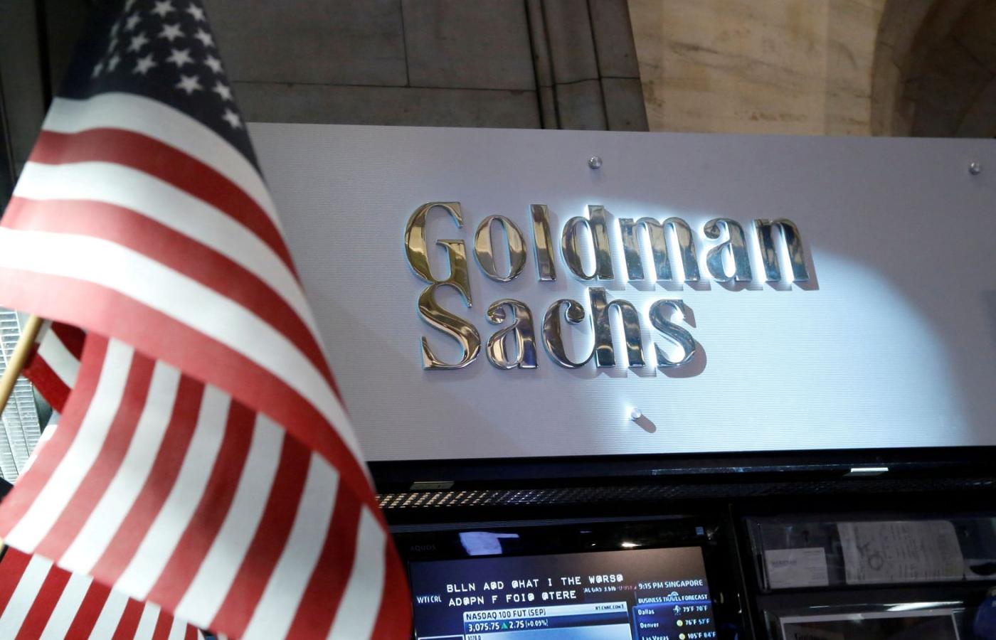 Na zwycięstwie Trumpa najlepiej na razie wyszedł wielki bank inwestycyjny Goldman Sachs. Jego notowania wzrosły o ponad 31 proc.