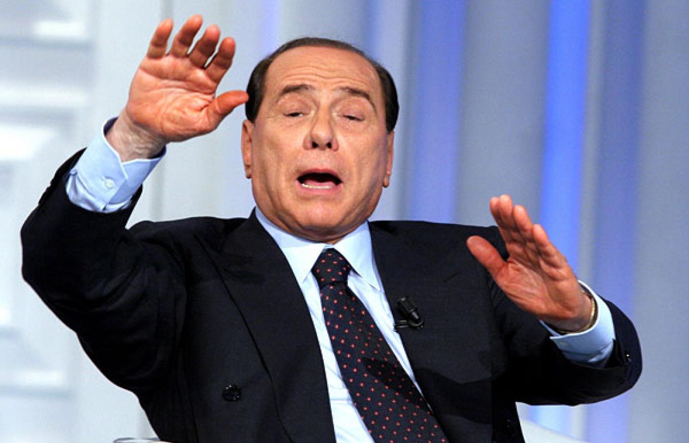 Przedwyborcza agitacja Berlusconiego była bardziej stonowana niż jego cztery poprzednie kampanie. Fot. Manuela Cacciaguerra / Emblema / REPORTER