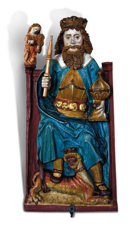 Kościelna figurka najważniejszego króla Norwegów