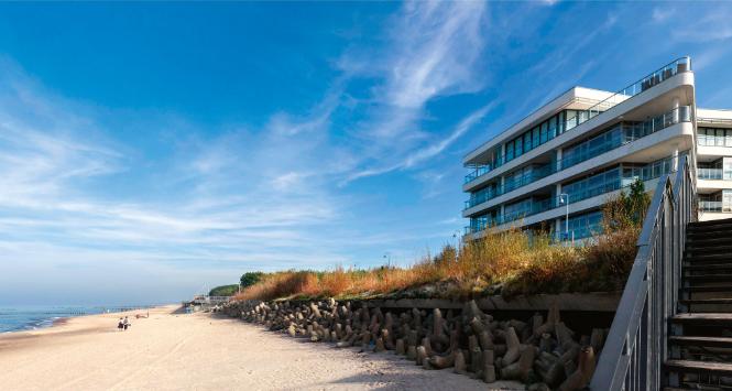 Zespół apartamentowców Dune Resort w Mielnie.