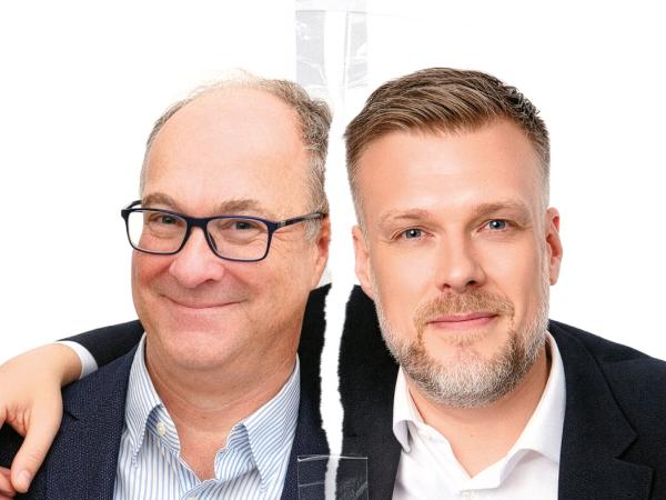 Włodzimierz Czarzasty i Adrian Zandberg