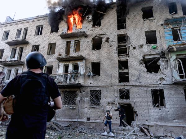 Rosyjski atak na Kramatorsk, maj 2026 r.