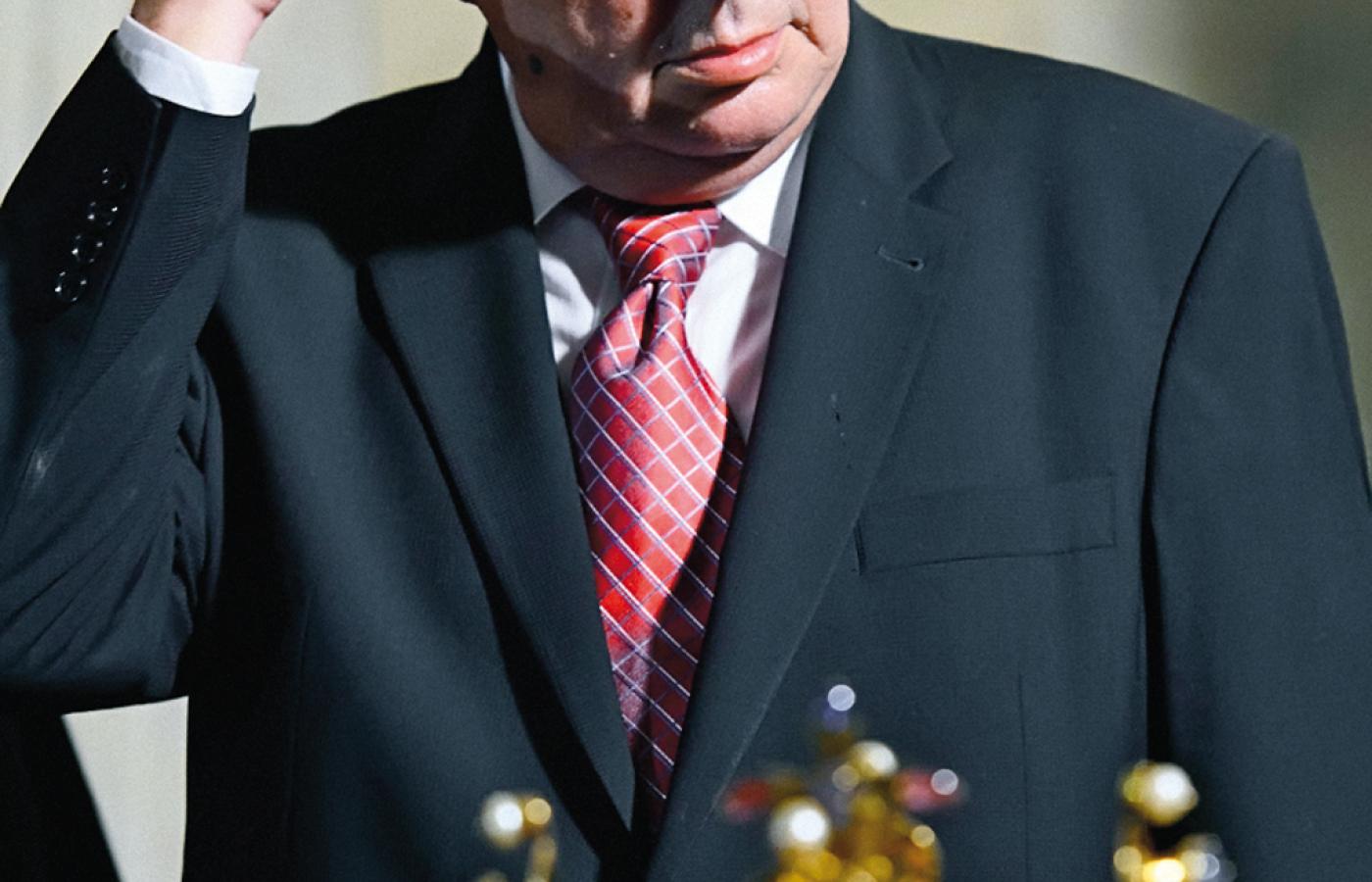 Prezydent Czech - Milosz Zeman