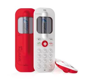 Jedna bateria AA zasilajaca telefon SpareOne pozwala rozmawiac przez 10 godzin. W stanie gotowości - niewłączany - telefon może trwać aż 15 lat.