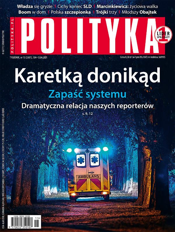 okładka - Polityka 15 2021