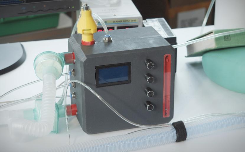 VentilAid MKIII, nieinwazyjny respirator działający w trybie wentylacji CPAP/BiPAP, jest przekształcany w projekt rynkowy.