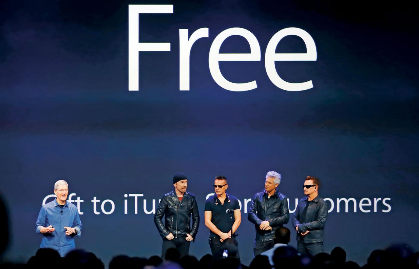 Skoro U2 dziś wydali płytę za darmo, to przy okazji następnej być może ludzie będą oczekiwać dopłaty, by w ogóle ich słuchać?