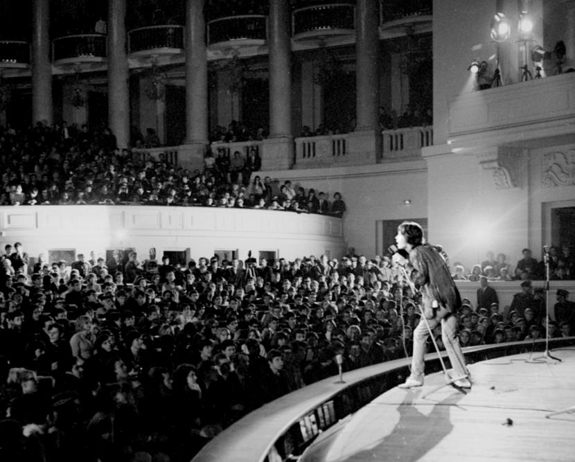 The Rolling Stones w Sali Kongresowej w 1967 r.