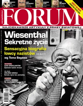 Artykuł pochodzi z 38. numeru tygodnika FORUM, w kioskach od 20 września