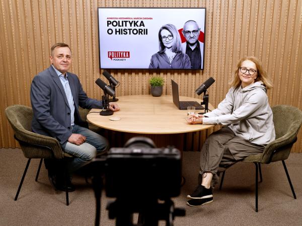 Prof. Krzysztof Skwierczyński i Agnieszka Krzemińska