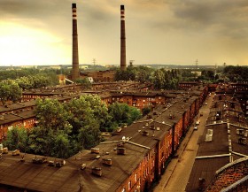 Widok na Nikiszowiec.