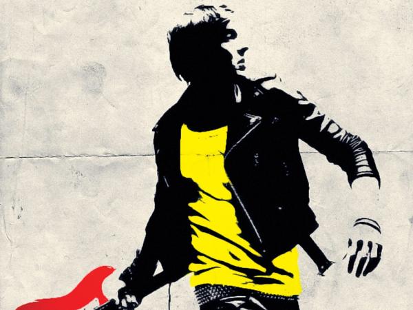 Plakat z filmu „Beats of Freedom, czyli jak obalić reżim totalitarny za pomocą wzmacniacza domowej roboty”