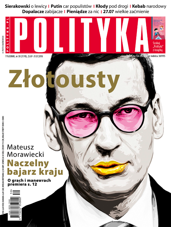 okładka - Polityka 30 2018