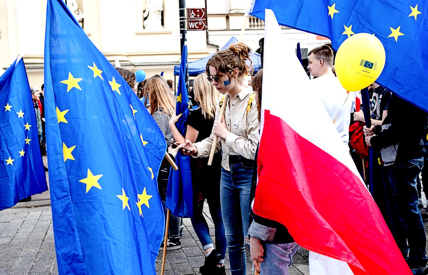 Proeuropejska Parada Schumana w Warszawie, maj 2019 r.