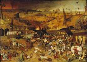 Triumf śmierci, Pieter Breughel starszy. Źródło: Wiki