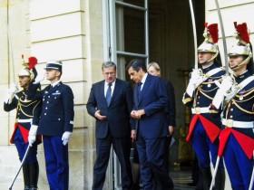 ...premier Francois Fillon...