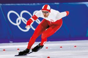 Panczenista Damian Żurek wrócił z igrzysk bez medalu. I szuka sponsora.