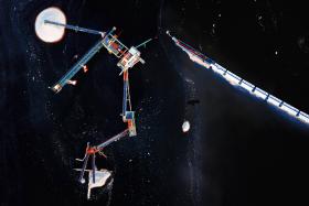 Zalana żwirownia w okolicach Sandomierza, czerwiec 2010 r.