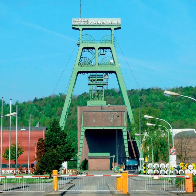 Kopalnia Prosper-Haniel – ostatnia czynna kopalnia węgla kamiennego w niemieckim Zagłębiu Ruhry. W 2018 r. górnicy ją opuszczą.