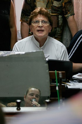 Krzysztof Cwynar Dziś jest głównie słuchaczem, choć czasem jeszcze występuje z recitalami. Tu wraz ze swoimi przyjaciółmi...