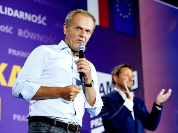 Donald Tusk i Rafał Trzaskowski