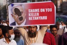 Protest w Dhace, 1 marca 2026 r.