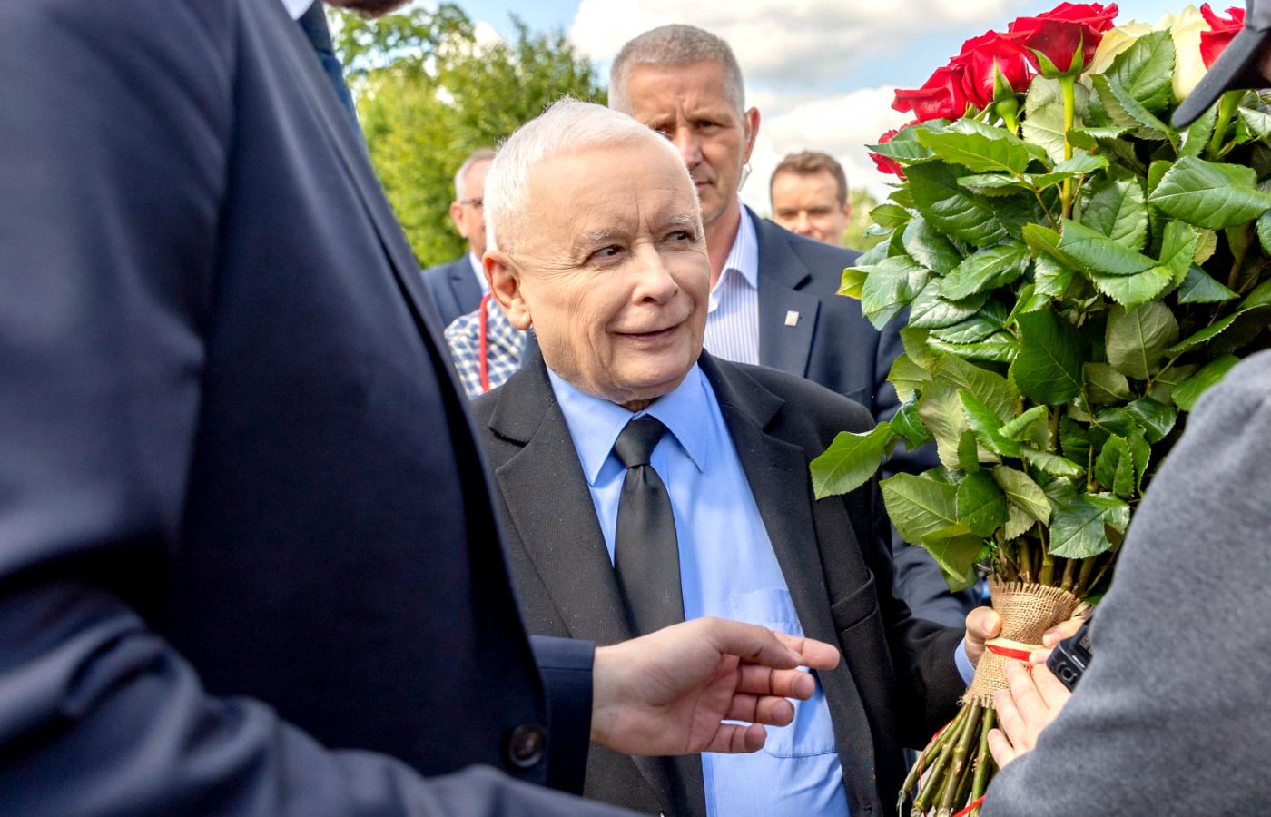Jarosław Kaczyński w Pilźnie, 3 czerwca 2023 r.