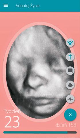Nastusia, lat 14, ściągnęła apkę i jest zdziwiona. Ani razu nie pomodliła się, a płód i tak zdrowy, już 203. dzień pięknie się rozwija. Rekomenduje ją z całego serca nawet ateistom.